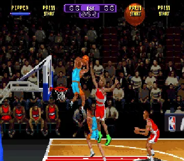 NBA Hang Time (USA) screen shot game playing